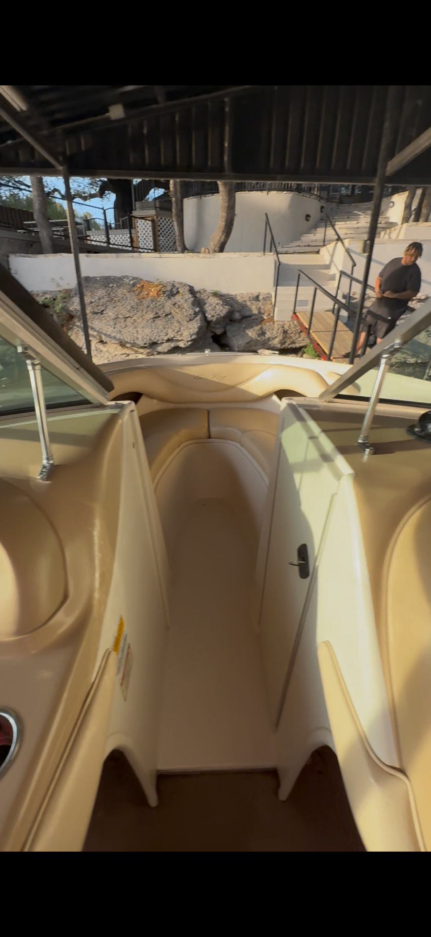 Bow Walkway after detailing